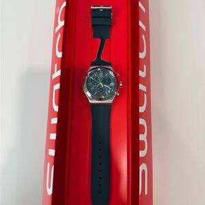 Swatch Black Women’s Watch